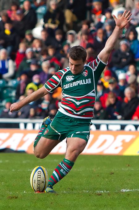 George Ford rugby kick
