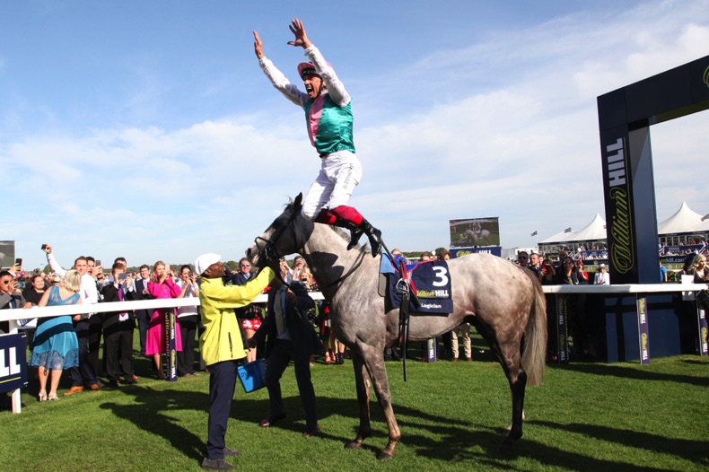 Frankie Dettori win at St Leger