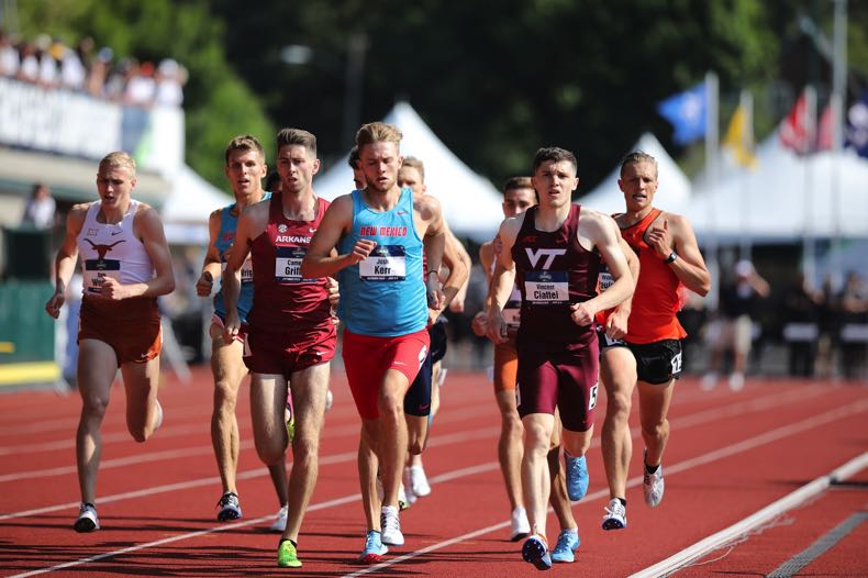 Josh Kerr, centre