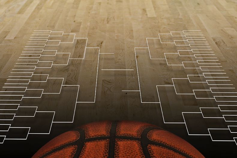 March Madness basketball bracket