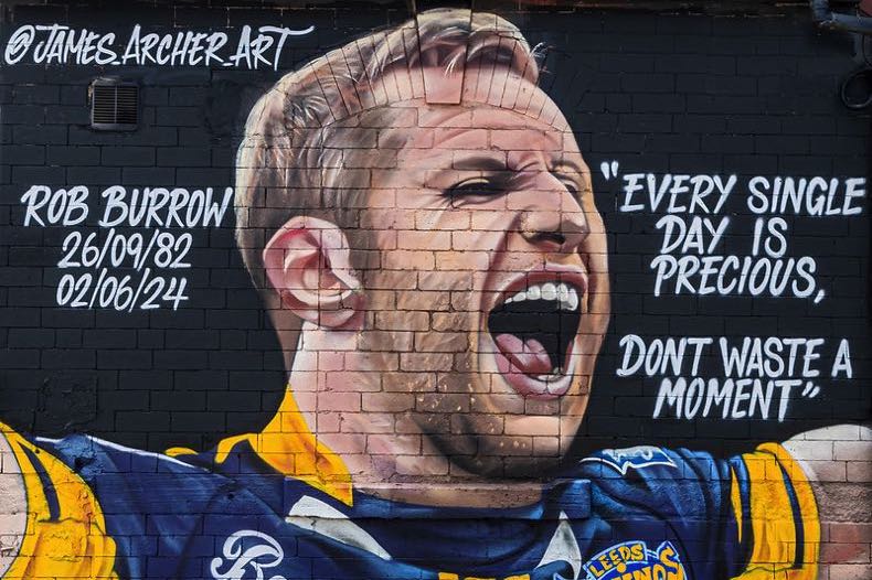 Rob Burrow mural