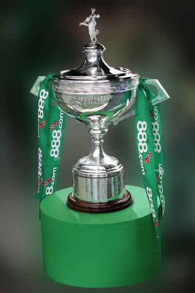 World Snooker Championship trophy