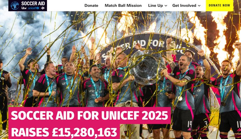 Soccer Aid screenshot