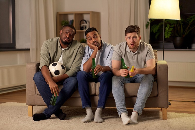 Bored Football Fans