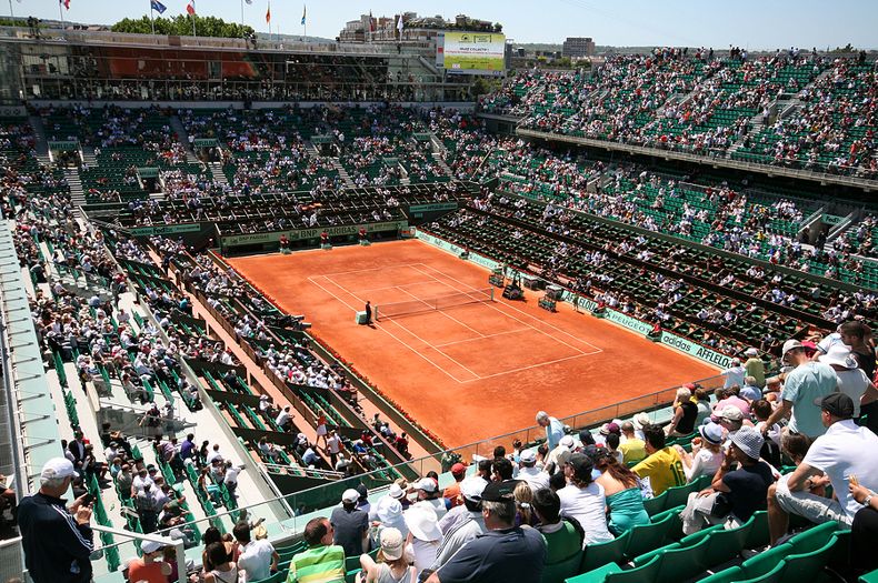 Court Philippe Chatrier of the French Open