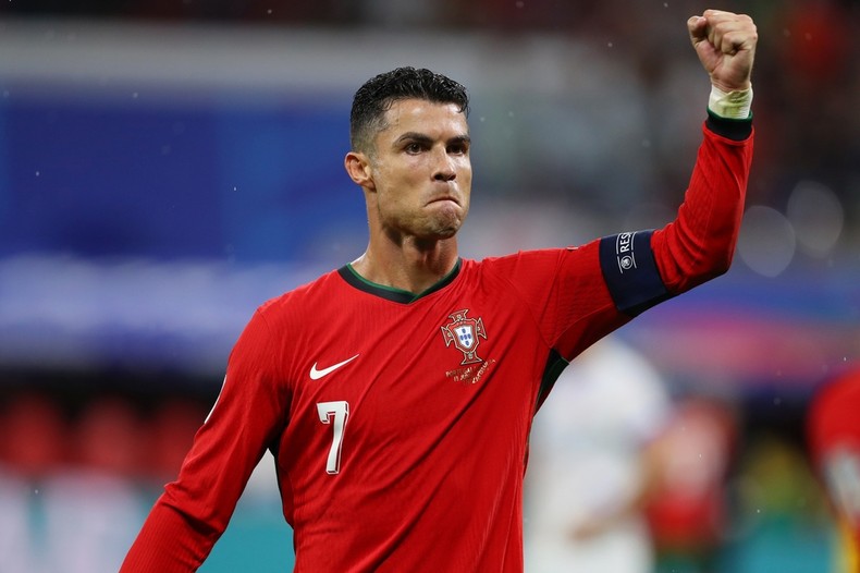 Cristiano Ronaldo Celebrating