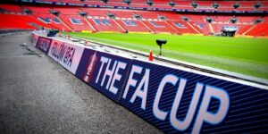 FA Cup Sign at Wembley Stadium