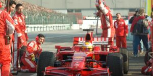 Ferrari racing team