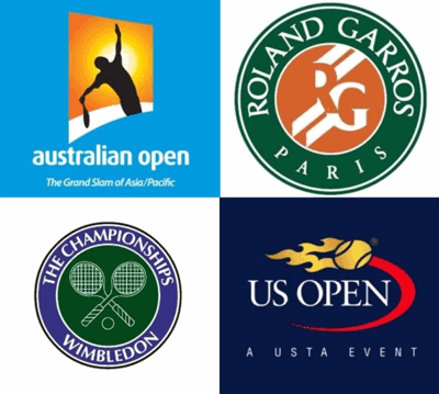 Grand Slam Tournament Logos