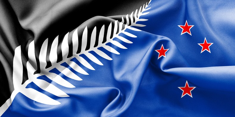 New Zealand Fern Flag