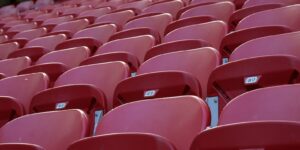 Red Football Stadium Seats
