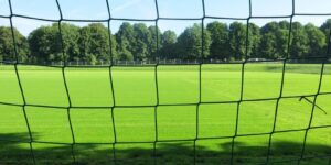 Sports Field Through Net