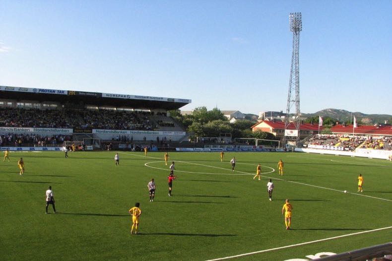 Aspmyra Stadion, home of Bodø/Glimt