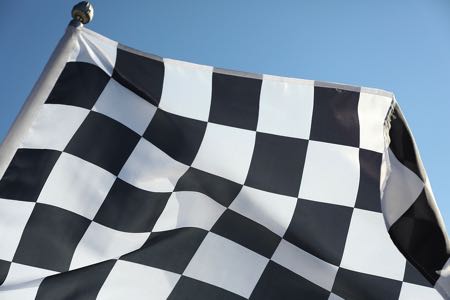 F1 chequered flag