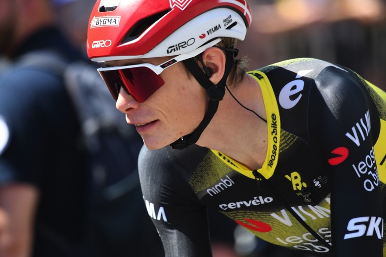 Jonas Vingegaard up close
