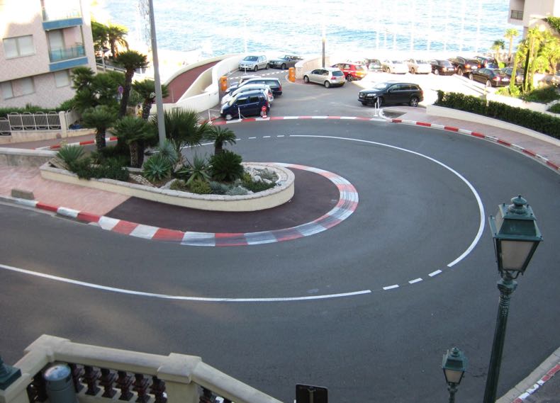 Monaco Grand Prix roads