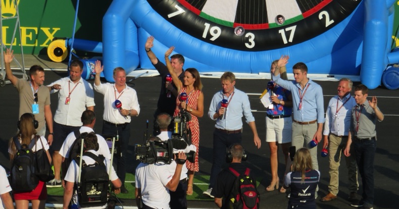 Presenters at F1