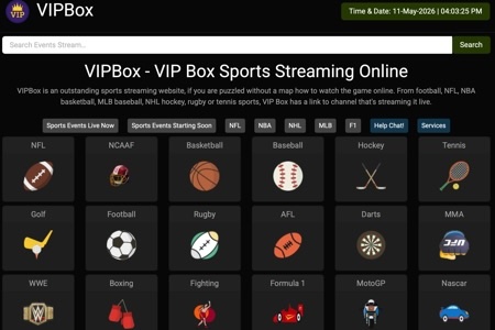 VIPBox screenshot